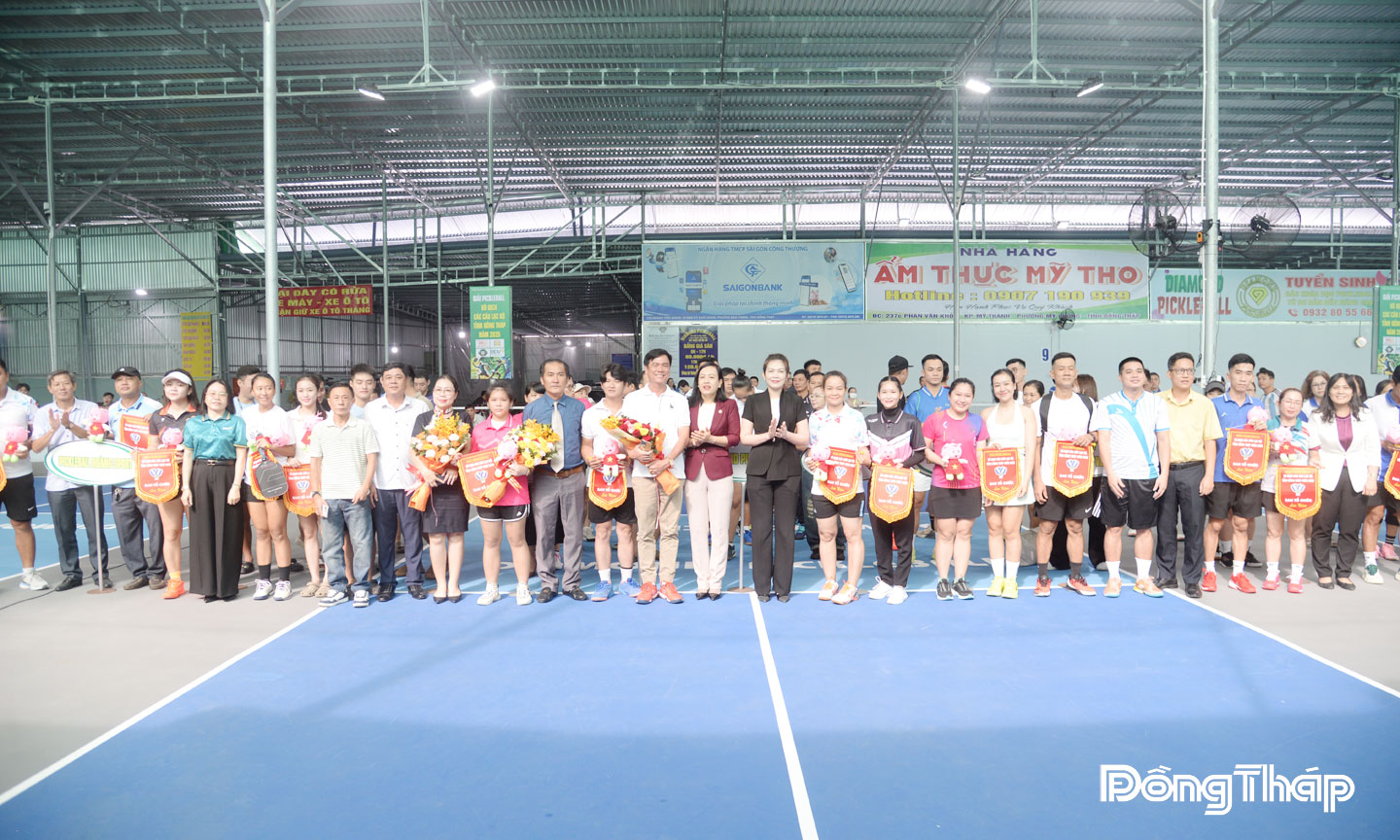 Sôi nổi phong trào luyện tập pickleball