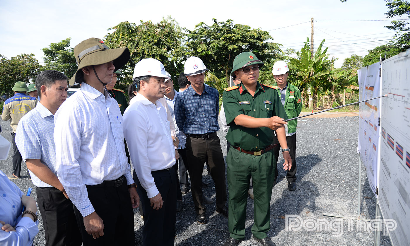 Tập trung đẩy nhanh tiến độ Dự án thành phần 2 cao tốc Cao Lãnh - An Hữu