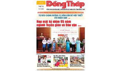 Đón đọc báo Đồng Tháp số ra ngày 15-10