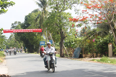 Thị trấn Cái Bè ngày càng khởi sắc.