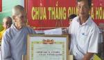 Xã Hòa Hưng đón nhận cơ sở thờ tự và chợ văn hóa