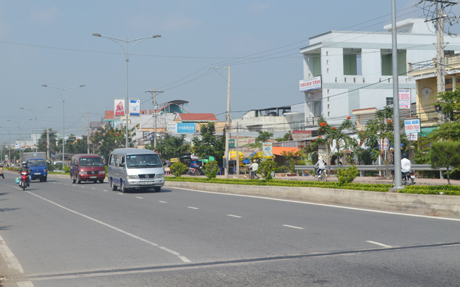 TP. Mỹ Tho đang tập trung hoàn thiện hạ tầng đô thị đáp ứng các tiêu chí của đô thị loại I vào năm 2015.
