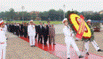 Lãnh đạo Đảng, Nhà nước vào Lăng viếng Chủ tịch Hồ Chí Minh