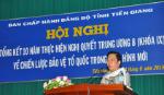 Tỉnh ủy: Tổng kết 10 năm thực hiện Nghị quyết Trung ương 8 (khóa IX)