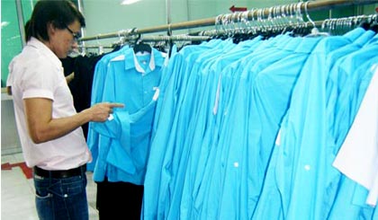 Sản phẩm xuất khẩu của công ty.