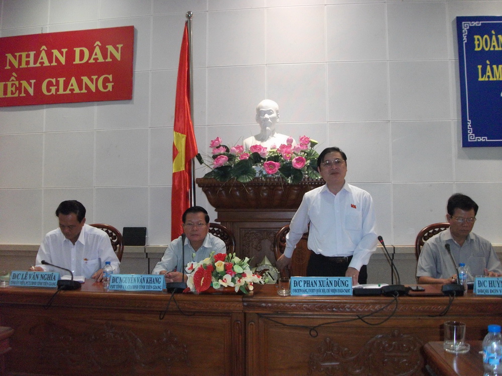 Ông Phan Xuân Dũng, Chủ nhiệm Ủy ban Khoa