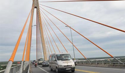 Nhóm giao thông có chỉ số giá tăng cao nhất trong tháng 7-2014. Ảnh: Vân Anh