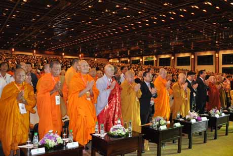  Đại biểu dự Lễ khai mạc Đại lễ Phật đản Liên hợp quốc - Vesak 2014. Ảnh: KS