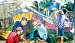 Kim Điệp: Cô giáo dạy vẽ đoạt giải Nhất cuộc thi Mỹ thuật TG 2014