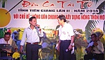 Trao 26 giải thưởng liên hoan Đờn ca tài tử tỉnh lần thứ II-năm 2014