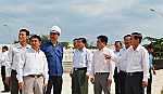 Tiến độ triển khai các công trình trọng điểm của tỉnh