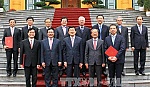 Chủ tịch nước trao quyết định phong hàm cho các Đại sứ