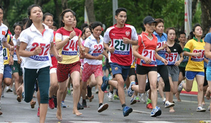 The 2015 Olympic Day Run is expected to draw millions of participants. (Image for illustration).