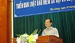 Triển khai thi hành Luật Hộ tịch và Luật Bảo hiểm xã hội