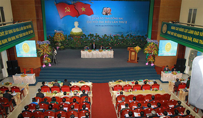 Đại hội Đảng bộ tỉnh Đồng Nai. Ảnh VGP/Nhật Bắc