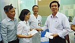 Bí thư Tỉnh ủy chúc Tết các lực lượng làm nhiệm vụ đêm giao thừa