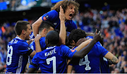 Chiến thắng xứng đáng giành cho The Blues. Ảnh: Getty/ Dailymail