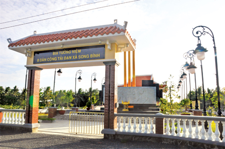Khu Bia tưởng niệm.