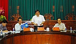 Đoàn công tác Trung ương làm việc về Kết luận 61-KL/TW của Ban Bí thư