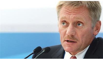 Người phát ngôn Điện Kremlin Dmitry Peskov. Nguồn: presstv.ir