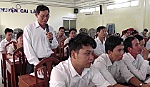 Đại biểu HĐND tỉnh tiếp xúc cử tri