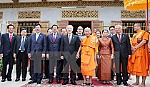 Tổng Bí thư thăm hai Đại Tăng thống tại Phnom Penh