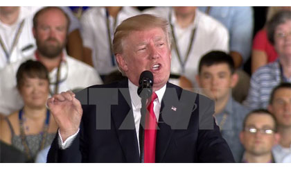 Tổng thống Mỹ Donald Trump. Nguồn: EPA/TTXVN