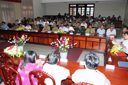 Quang cảnh buổi họp mặt