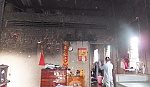 Kịp thời dập tắt vụ cháy ở phường 6, TP. Mỹ Tho