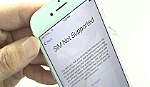 iPhone khóa mạng gặp 