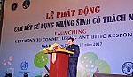 WHO kêu gọi chấm dứt tình trạng lạm dụng thuốc kháng sinh