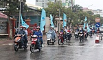 Mít tinh và tuần hành Năm an toàn giao thông 2018