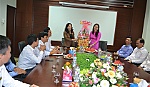 Lãnh đạo HĐND tỉnh Tiền Giang chúc tết các doanh nghiệp
