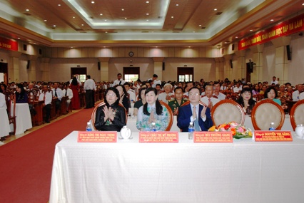 Quang cảnh buổi lễ