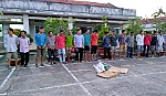 Triệt phá trường gà, tạm giữ 22 con bạc