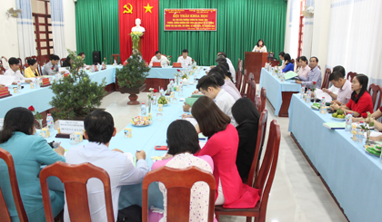 Quang cảnh tại buổi Hội thảo