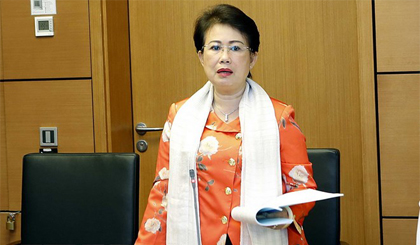 Bà Phan Thị Mỹ Thanh. Nguồn: TTXVN