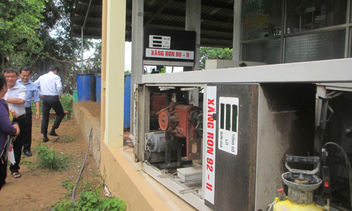 Phương tiện hoạt động chưa được lắp đặt ổn định.