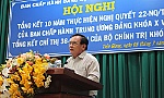 Tìm giải pháp thiết thực, nâng chất hoạt động tổ chức cơ sở Đảng