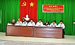 Chủ tịch HĐND tỉnh Nguyễn Văn Danh tiếp xúc cử tri huyện Châu Thành