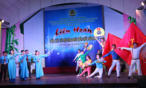 Tiết mục công diễn trong đêm bế mạc