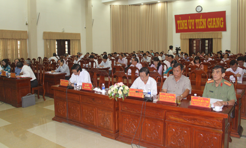 Quang cảnh hội nghị.