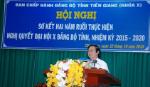 Quyết tâm đạt và vượt các chỉ tiêu Nghị quyết của Đại hội X