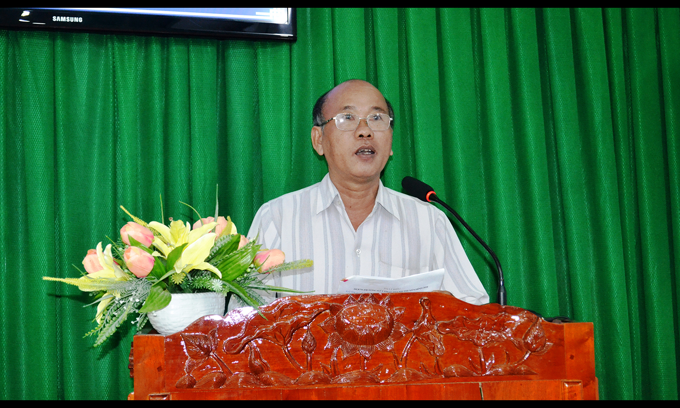 Lãnh đạo Sở Thông tin và Truyền thông phát biểu tại hội nghị