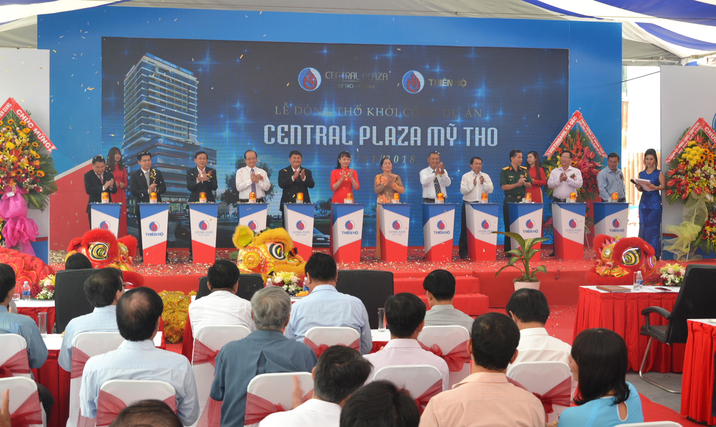 Việc khởi công Khách sạn Central Plaza Mỹ Tho  tạo nên bước đột phá của du lịch Tiền Giang.