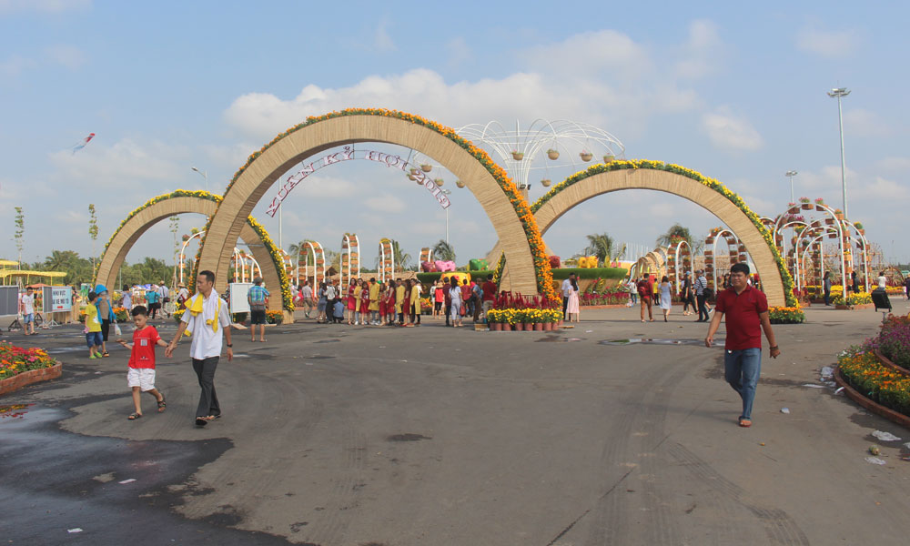 Việc tổ chức các hoạt động phục vụ nhân dân vui xuân tại Quảng trường đã đạt mục tiêu đề ra. 