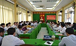 Thường trực HĐND tỉnh và cấp huyện họp giao ban
