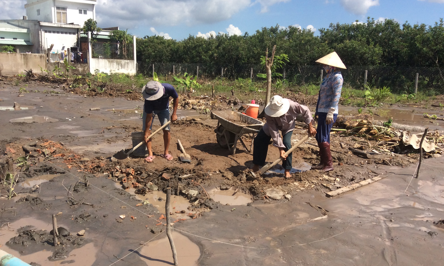 Nhiều khu đất nền tự phát mọc lên gần đây trên địa bàn TP. Mỹ Tho.