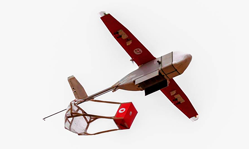  Drone vận chuyển vật tư y tế ở Ghana. Ảnh: AFP.