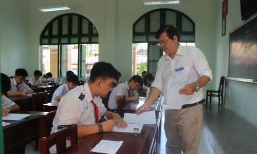 Đề thi năm nay tương đối 